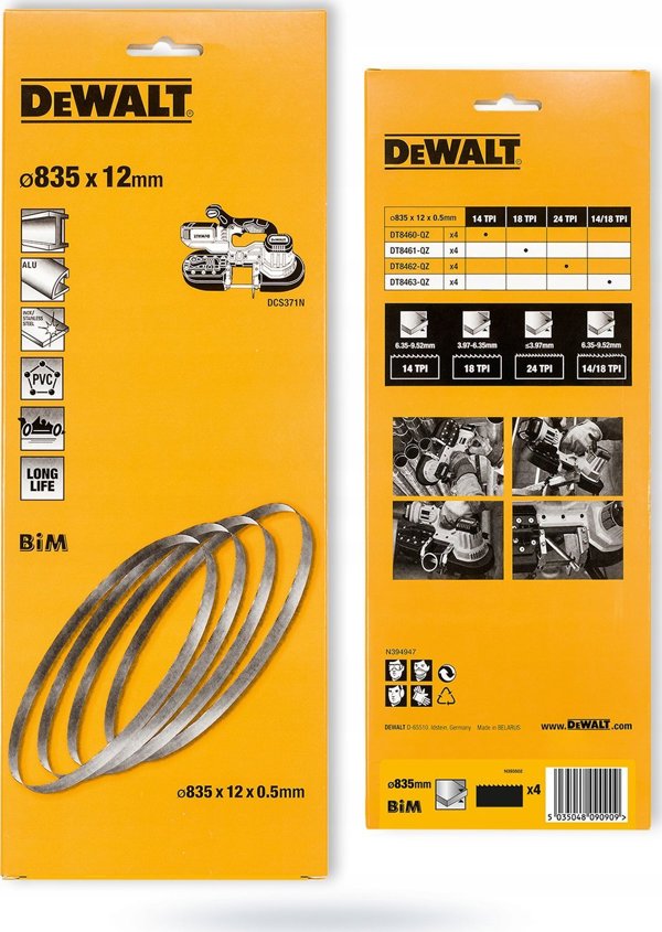 Dewalt dewalt πριονόλαμα για dsc3791 πριονόλαμα για dcs371 bi-met 14t