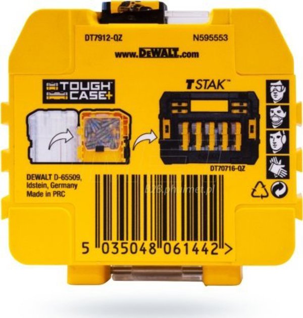 DeWalt Σετ Μπιτ Κατσαβιδιού PZ2 50mm, 15τμχ - Επαγγελματικά Μπιτ Βιδώματος