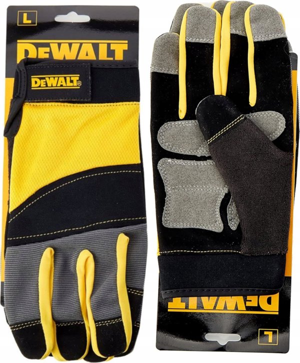 Dewalt ενισχυμένα γάντια πλήρους δακτύλου l dewalt