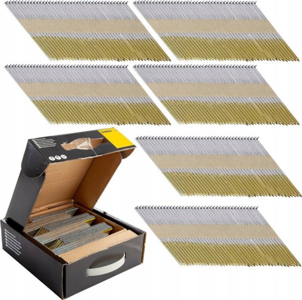 Dewalt μη γαλβανισμένα καρφιά, δακτυλιοειδή 34°| 2,8 x 50 mm (2