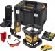 περιστροφικό λέιζερ Dewalt dce074 + εύκαμπτος κανόνας de0734 + τρίποδο de0736 + βάση