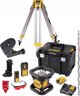 περιστροφικό λέιζερ Dewalt dce074 + εύκαμπτος κανόνας de0734 + τρίποδο de0736 + βάση
