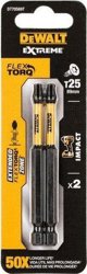 Dewalt Μύτη Κρουστικού Torx T25 89mm - 2 Τεμάχια