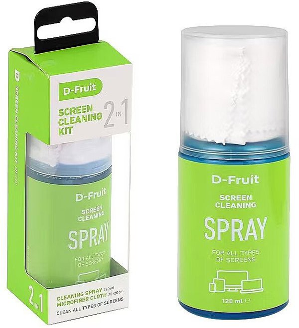 Σετ καθαρισμού οθόνης D-Fruit DF112 120ml