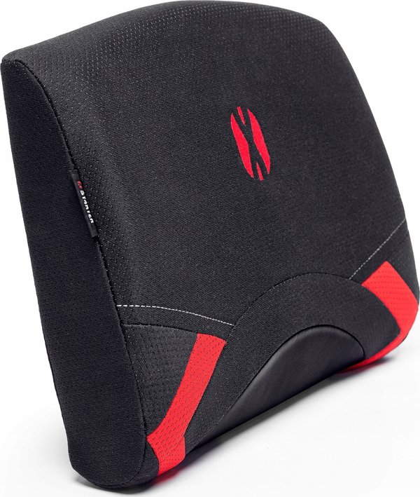 Diablo Chairs Μαξιλάρι Οσφυϊκής Στήριξης για Καρέκλα Diablo X-Starter, Μαύρο-Κόκκινο