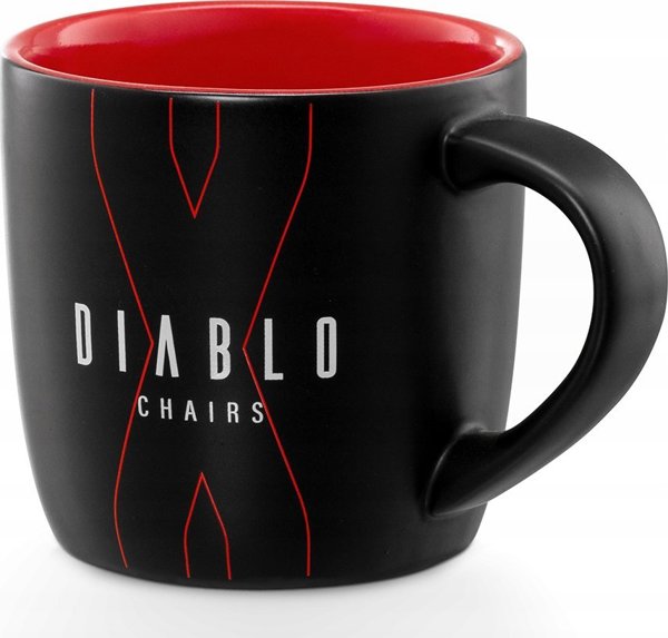Diablo Kubek Diablo Chairs, czarno-czerwony