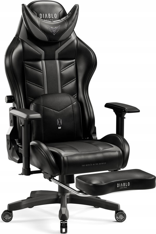 Diablo Υποπόδιο για gaming καρέκλα Diablo X-Ray 2.0, μαύρο