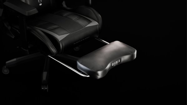 Diablo Υποπόδιο για gaming καρέκλα Diablo X-Ray 2.0, μαύρο