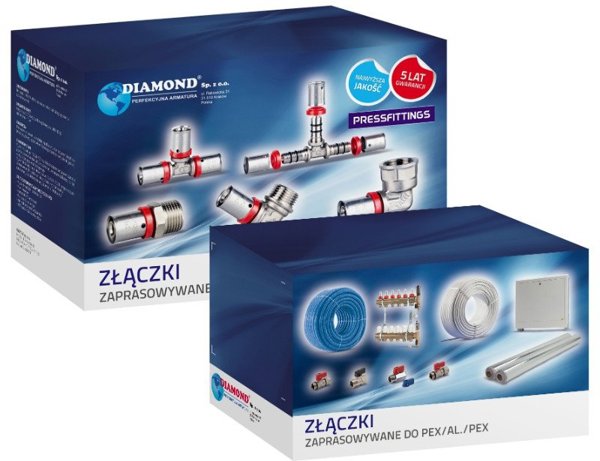 Τρίοδη πρέσα Diamond PEX-AL-PEX από ορείχαλκο 16x20x16 FZZ-009.16X20X16.T-3