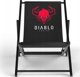 Diablo Ξαπλώστρα κήπου Diablo Chairs, μαύρη