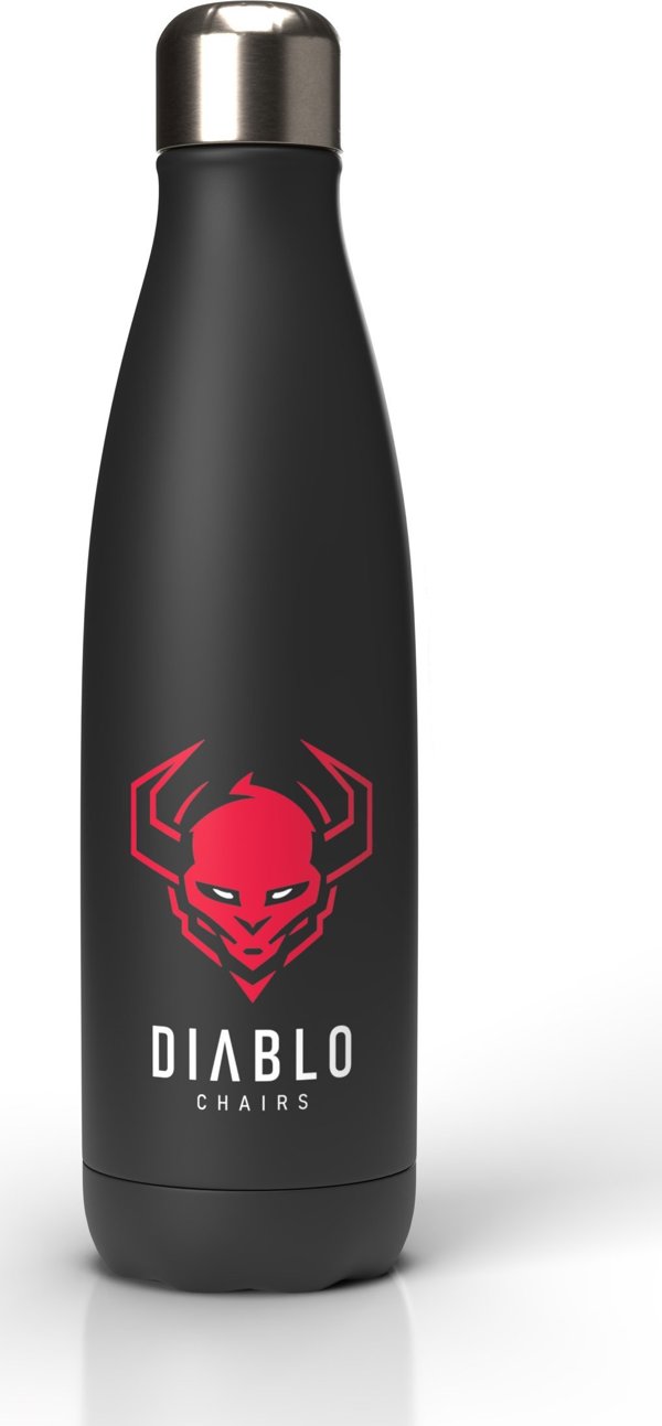 Diablo Butelka termiczna Diablo Chairs, czarna