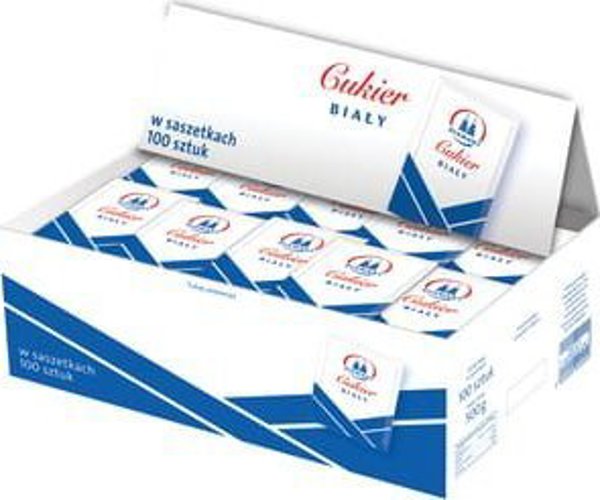 Λευκή ζάχαρη σε φακελάκια DIAMANT 500 g, 5g x 100 τεμ.