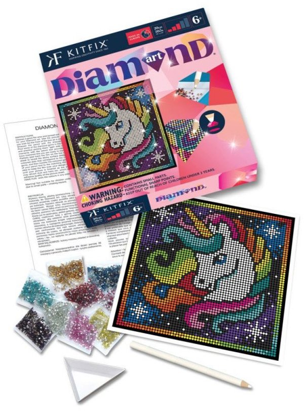 Σετ DIAMOND DOTZ KITFIX DIY Τέχνη Διαμαντιών Μονόκερος