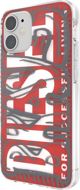 DIESEL SNAP CASE CLEAR IPHONE 12 MINI CZERWONY standard