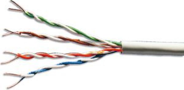 Digitus Kabel UTP kat.5E drut AWG 24/1 szara r.100 m (DK-1511-V-1 / A-DK-1511-V-1)