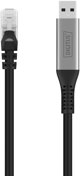 Digitus USB 3.2 Gen1 σε RJ45 Ethernet Αντάπτορας Δικτύου, 1Gbit/s, Μαύρο