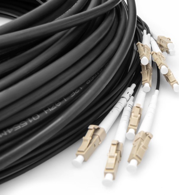 Καλώδιο Digitus Digitus LWL LC/UPC-LC/UPC OM4 100m μαύρο 13220657 4016032484301