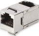 Digitus DIGITUS CAT 6A Modular Συζευκτήρας θωρακισμένος 90° Γωνία RJ45-RJ45