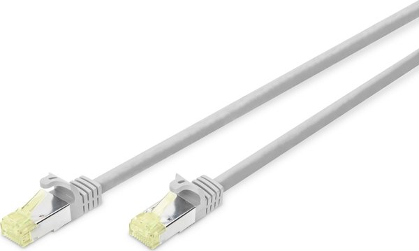 Digitus Καλώδιο Patch Cat 6A S/FTP, 100% Δοκιμασμένο, LSZH, Γκρι