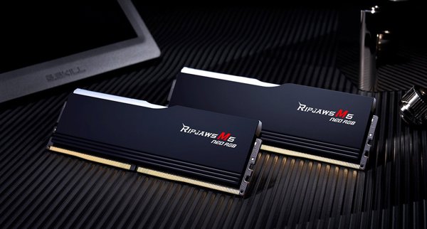 DIMM 64 GB DDR5-6000(2x 32 GB)Dual-Kit(μαύρο, F5-6000J3040G32GX2-RM5NRK, Ripjaws M5 Neo, AMD EXPO)