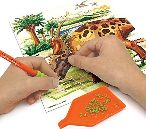 Σετ δημιουργικότητας DINOSART Dazzle-by-Number, 15051