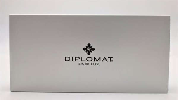 Στυλό Diplomat Esteem, μαύρο/ασημί