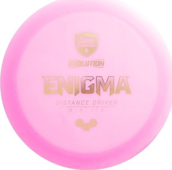 Discmania Discgolf DISCMANIA Distance Driver NEO ENIGMA Evolution 12/5/-1/2 Pink