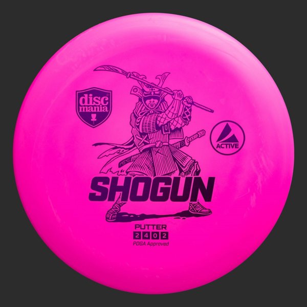 Discmania Discgolf DISCMANIA Putter SHOGUN Active Pink 2/4/0/2