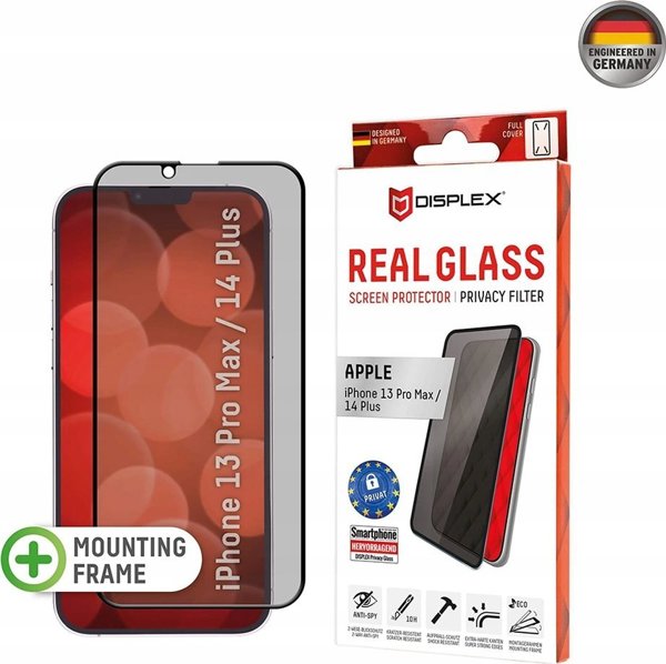 Γυαλί Απορρήτου Displex DISPLEX FC Apple iPhone 14 Max, 2022 (6,7")