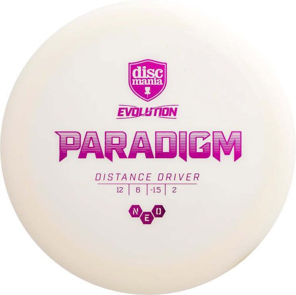 Discmania Evolution Neo Paradigm οδηγός, λευκό