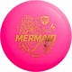 Ο δίσκος Discgolf της Discmania, Fairway Driver MERMAID επιπλέει στο νερό Ροζ 7/4/-1/2