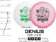 Δίσκος δισκογκόλφ Discmania Fairway Driver GENIUS Active Premium Κίτρινο