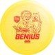 Δίσκος δισκογκόλφ Discmania Fairway Driver GENIUS Active Premium Κίτρινο