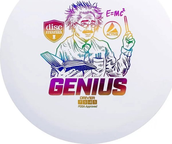 Discmania Discgolf DISCMANIA Fairway Driver GENIUS Active White 7/5/-4/1