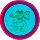 Discgolf DISCMANIA Distance Driver C-LINE PD2 Gravity Bomb Teal/Red 12/4/0/4
