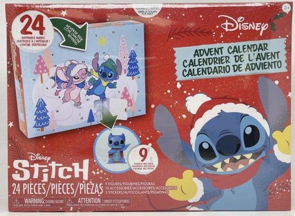 Disney Stitch Advent Calendar 2025 - Χριστουγεννιάτικο Ημερολόγιο Αντίστροφης Μέτρησης