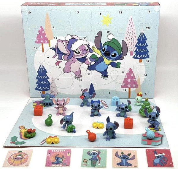 Disney Stitch Advent Calendar 2025 - Χριστουγεννιάτικο Ημερολόγιο Αντίστροφης Μέτρησης