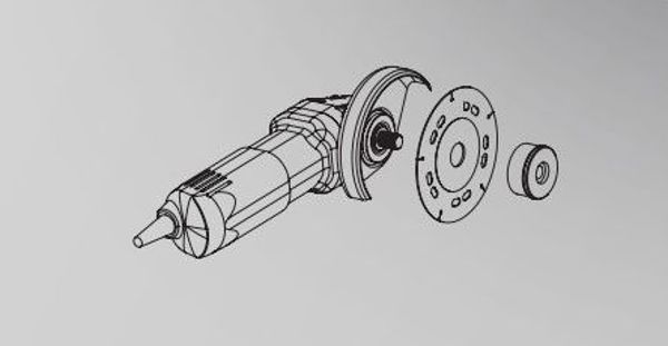 Di-Star DGW-S 70 Παξιμάδι Φρέζα για Σκληρά Κεραμικά, 70mm