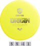 Δίσκος Discmania Disc Golf Midrange Driver NEO ORIGIN Evolution Κίτρινο