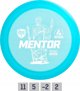 Discmania Discgolf DISCMANIA Distance Driver MENTOR Active Premium Blue 11/5/-2/2
