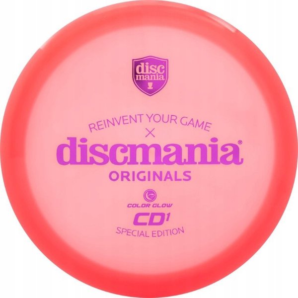 Discgolf DISCMANIA Distance Driver CD1 COLOR GLOW Red 9/5/-1/2