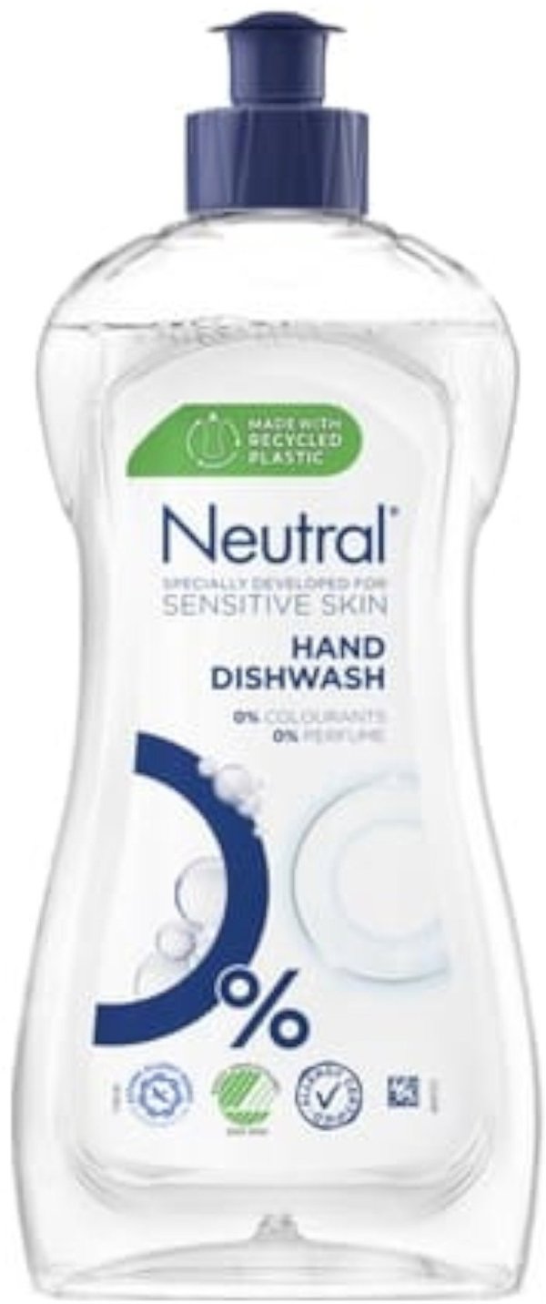 Neutral Υγρό Πιάτων Συμπυκνωμένο Sensitive 500ml