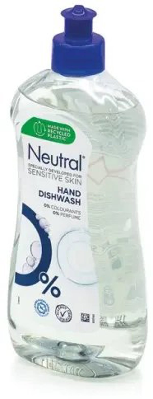 Neutral Υγρό Πιάτων Συμπυκνωμένο Sensitive 500ml
