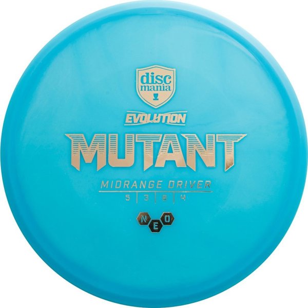 Discmania Δίσκος δισκογκόλφ Midrange Driver NEO MUTANT Evolution Μπλε