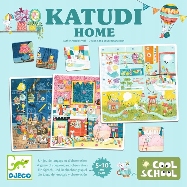 Djeco Djeco Žaidimas - Šaunioji mokykla - Katudi Namas