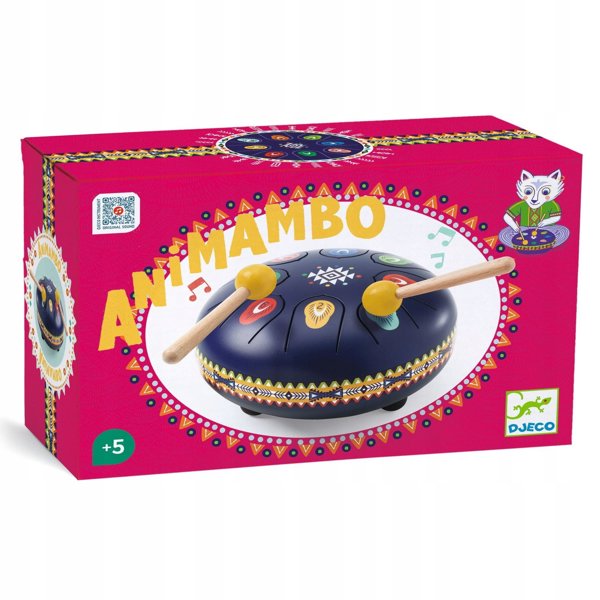 Djeco Animambo Μουσικό όργανο - Μεταλλικό τύμπανο