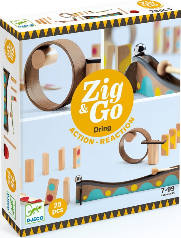 Djeco Σετ Zig & Go 25 κομμάτια Djeco