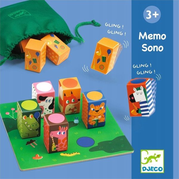 Djeco Djeco Εκπαιδευτικό παιχνίδι - Memo Sono 13838529 3070900000000