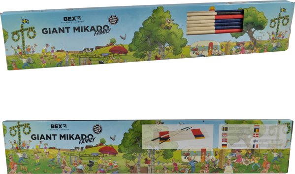 Djeco Υπαίθριο παιχνίδι Bex Giant Mikado