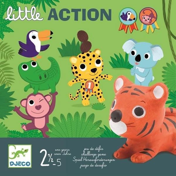 Djeco Εκπαιδευτικό παιχνίδι Little Action 2+ (1)